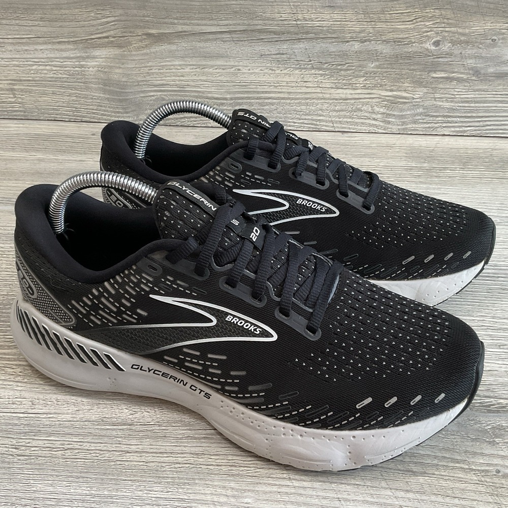 Brooks Glycerin GTS 20 Running Shoes Black 1203701B059 Women's Size 10.5 B